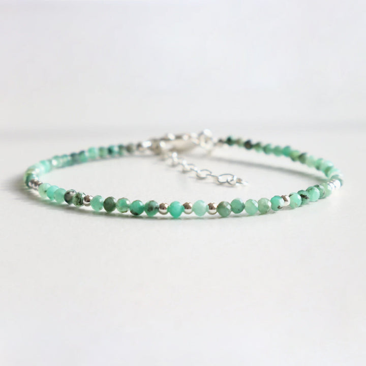 Emerald Dainty Bracelet