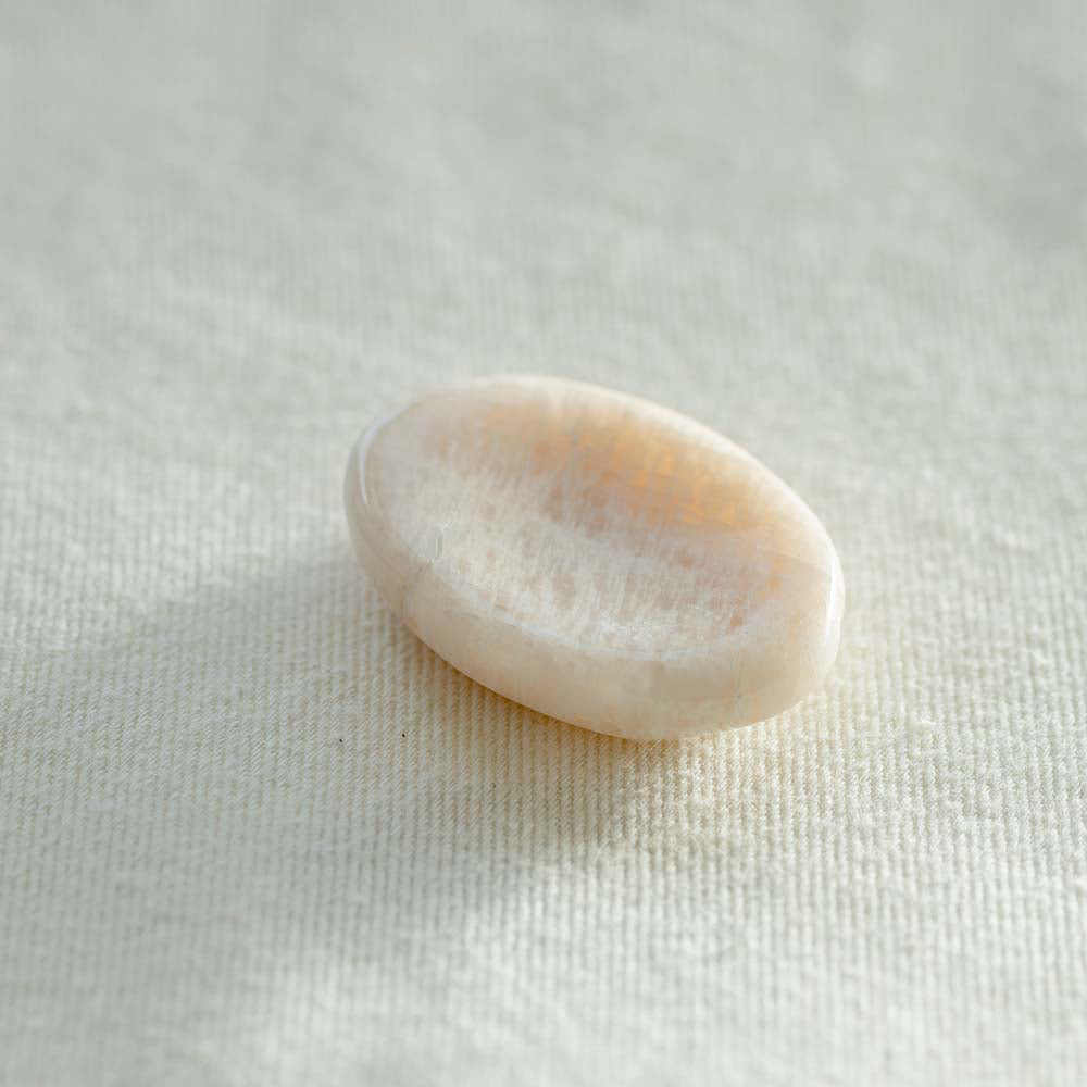 Moonstone Thumb Stone - Djuna Studios