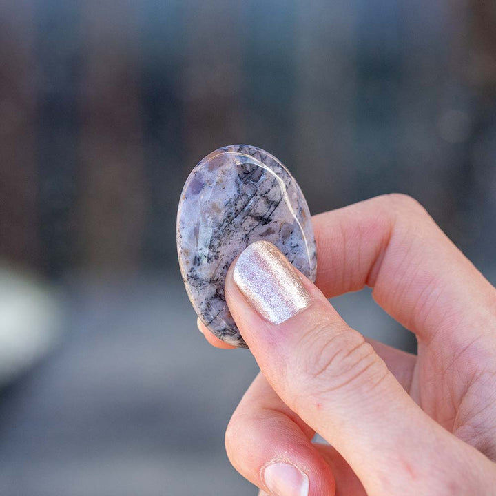 Ocean Jasper Thumb Stone - Djuna Studios