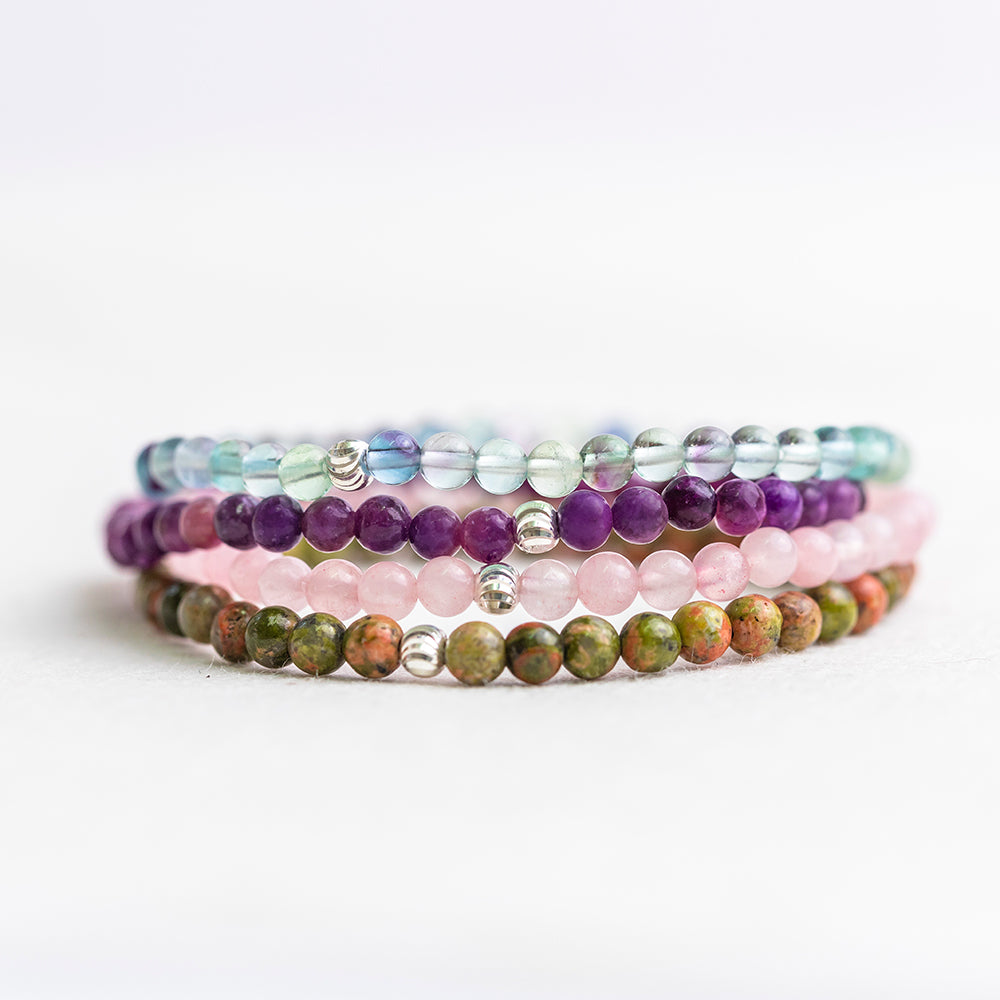Bracciale Regolabile In Pietre Di Cristallo Energetiche Con Ciondolo A Tubo - Per Donne E Uomini, Regalo Benessere - 6