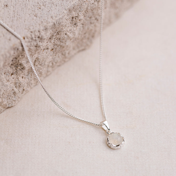 Rainbow Moonstone Necklace Purely Perfect - Djuna Studios