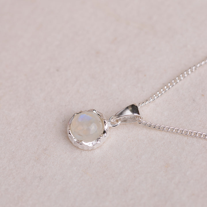 Rainbow Moonstone Necklace Purely Perfect - Djuna Studios