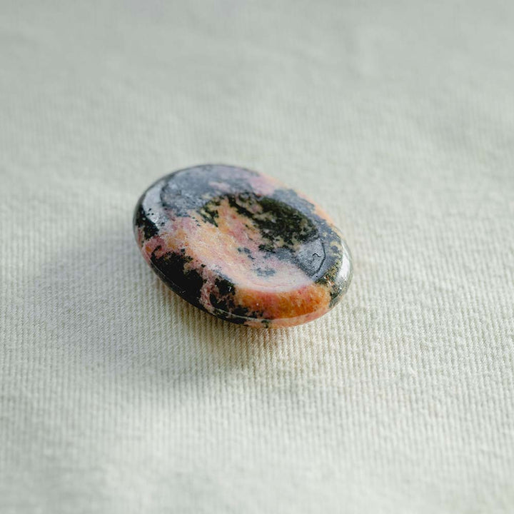 Rhodonite Thumb Stone - Djuna Studios