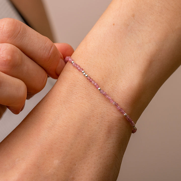 Rose Quartz Bracelet - Dainty - Djuna Studios