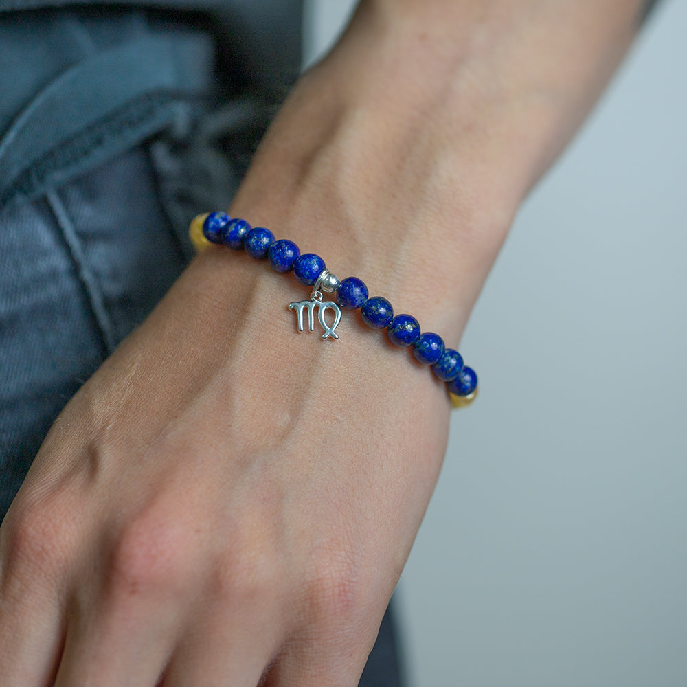 Virgo Birthstone Gemstone Bracelet - Djuna Studios
