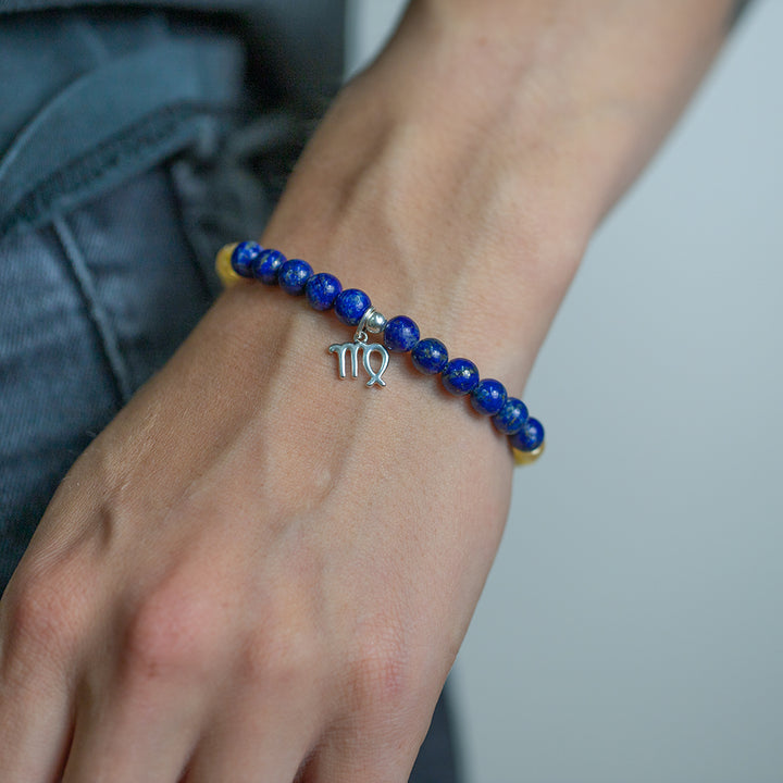 Virgo Birthstone Gemstone Bracelet - Djuna Studios