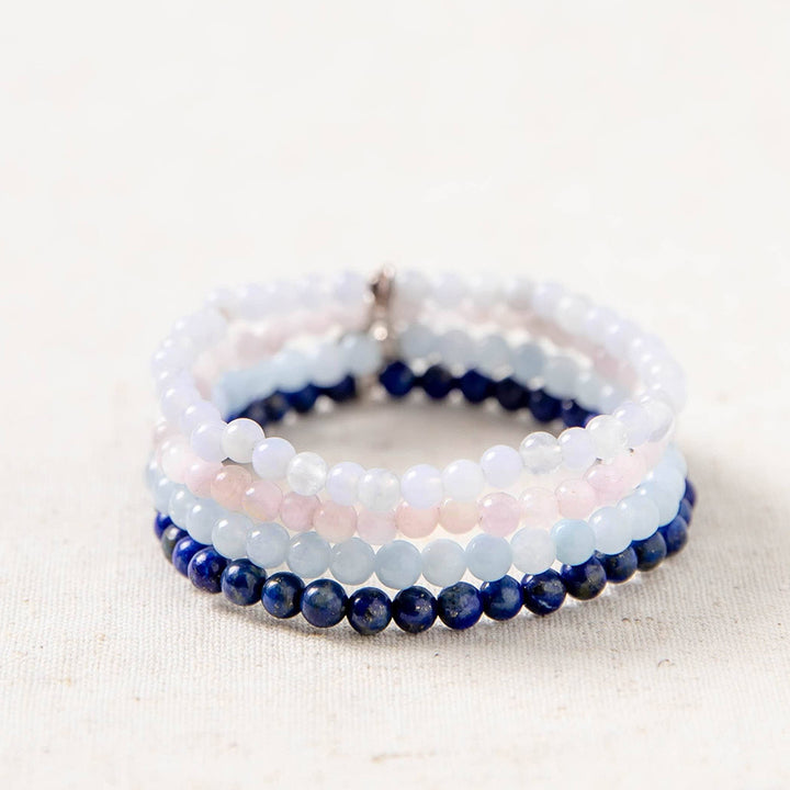 Throat Chakra Bracelet Set - Djuna Studios
